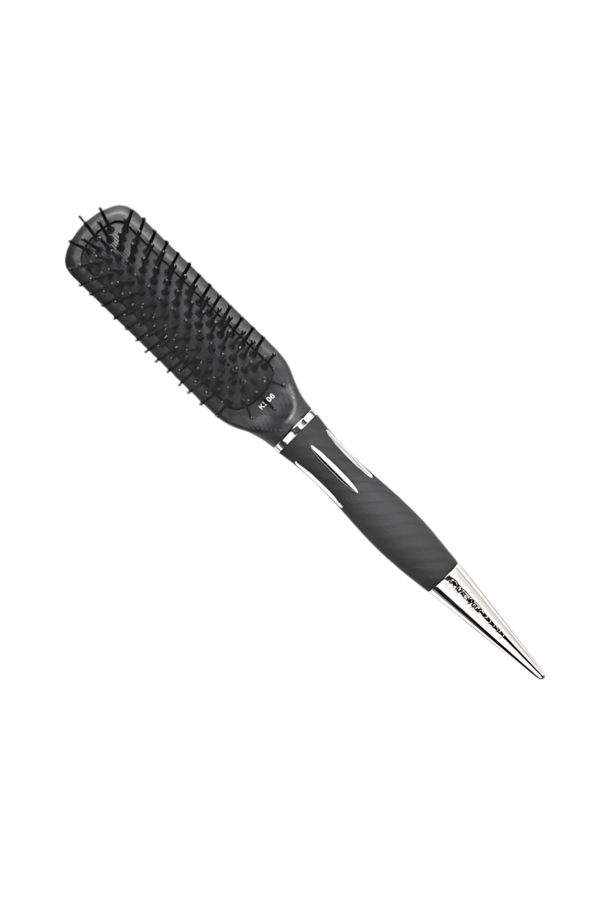 Narrow cushioned fine pin paddle